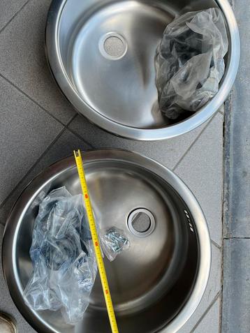 Inox spoelbak nieuw, Enlèvement, Neuf