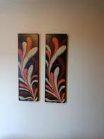 Schilderijen - Aboriginals Dot paintings, Antiek en Kunst, Ophalen