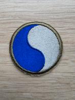 US WW2 29th Infantry division patch whiteback d-day, Verzamelen, Ophalen of Verzenden