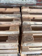 10 europaletten, Doe-het-zelf en Bouw, Hout en Planken, Ophalen, Gebruikt, Pallet