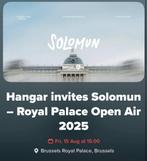 2 kaartjes voor „Hangar Invites Solomun” op 15 augustus, Twee personen