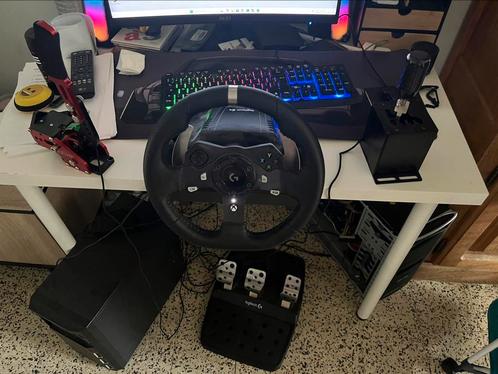 Logitech g920, Games en Spelcomputers, Spelcomputers | Sony Consoles | Accessoires, Gebruikt, Stuur of Pedalen, Ophalen