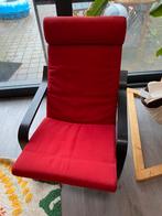 Ikea stoel / zetel, Ophalen, Gebruikt, Rood, Eén