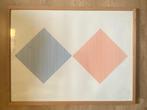 Abstracte litho - gesigneerd, Ophalen