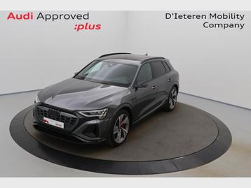 Audi Q8 e-tron Q8 e-Tron 106 kWh 55 Quattro Competition, Auto's, Audi, Automaat, Q8, SUV of Terreinwagen, Zilver of Grijs