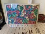 Poster van Keith Haring, Verzamelen, Posters, Ophalen, Gebruikt