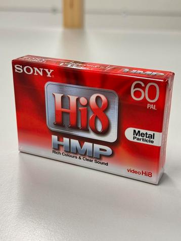 Cassette caméscope Sony Hi 8 Metal Partical 8 mm, 60 min
