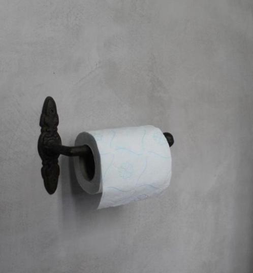 WC ROLHOUDER ~haak~ landelijk gietijzer, Huis en Inrichting, Badkamer | Badtextiel en Accessoires, Nieuw, Overige typen, Ophalen of Verzenden