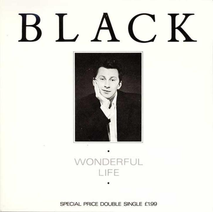 2 x 7inch BLACK : Wonderful Live, Cd's en Dvd's, Vinyl | Pop, Zo goed als nieuw, 1980 tot 2000, Overige formaten, Ophalen of Verzenden