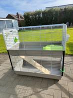 Zeer mooie dubbele konijnenkooi, Dieren en Toebehoren, Ophalen, Zo goed als nieuw, Kooi, Konijn