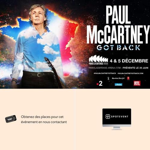 Paul McCartney - Concert, Tickets & Billets, Concerts | Rock & Metal