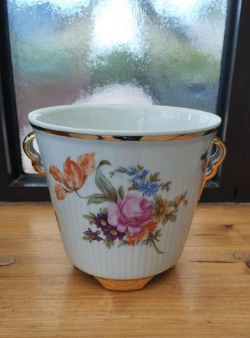 Vintage cache-pot Freiberger Porcellan