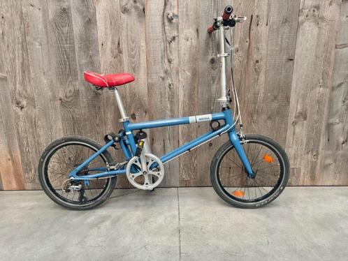 AHOOGA opvouwbare elektrische fiets ultralicht Belgisch ontw, Fietsen en Brommers, Fietsen | Vouwfietsen, Gebruikt, 20 inch of meer