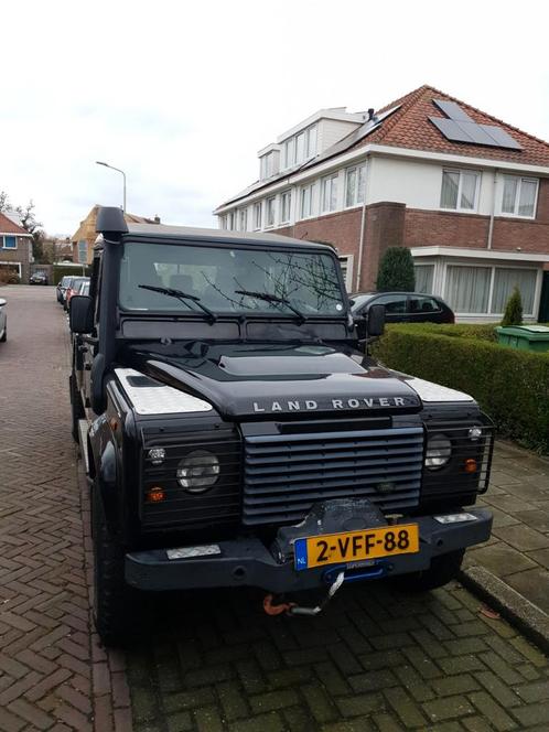 Aangeboden Land Rover Defender 130 Crew Cab 2.4, Auto's, Land Rover, Particulier, 4x4, ABS, Achteruitrijcamera, Airbags, Airconditioning