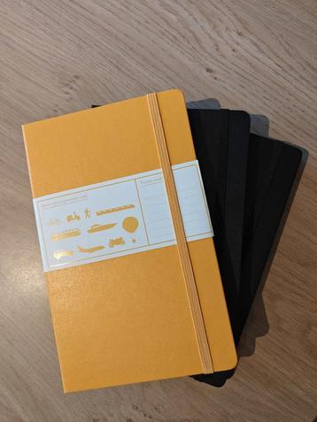 3x Moleskine notitieboekjes (nieuw) beschikbaar voor biedingen