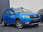Dacia Sandero Stepway*Gps*Clim (bj 2018), Auto's, Dacia, 898 cc, Stof, Gebruikt, Blauw