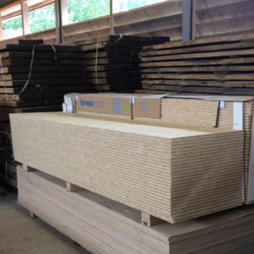 OSB 3 Plaat 244 x 59,5 cm 12 mm & 18mm [T&G], Doe-het-zelf en Bouw, Platen en Panelen, Ophalen