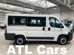 Peugeot Boxer 2.2 Diesel | 8+1 Minibus | Airco | 1j Garantie, Auto's, Voorwielaandrijving, Stof, 4 cilinders, Wit