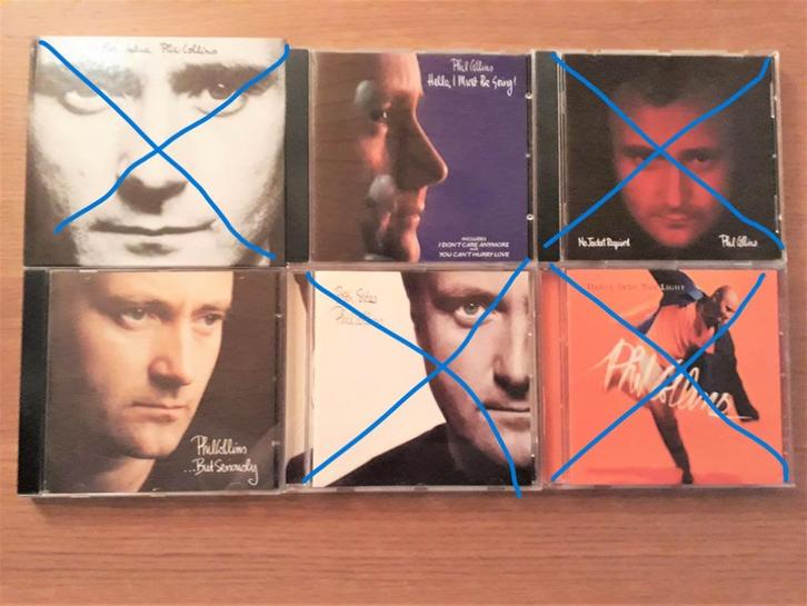 2 CD's Phil Collins 1981-1996, Cd's en Dvd's, Cd's | Pop, Zo goed als nieuw, 1980 tot 2000, Ophalen of Verzenden