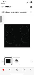 Placer une taque électrique, Electroménager, Enlèvement, Comme neuf, Électrique