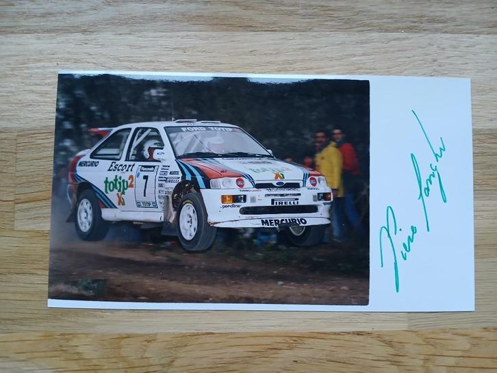 PIERO LONGHI      rallye, Boeken, Auto's | Folders en Tijdschriften, Nieuw, Ford, Ophalen of Verzenden