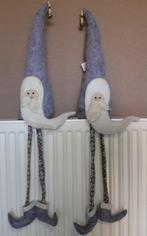 Lot / partij kerstmannen grijs met bel ( NIEUW ), Diversen, Ophalen of Verzenden, Nieuw