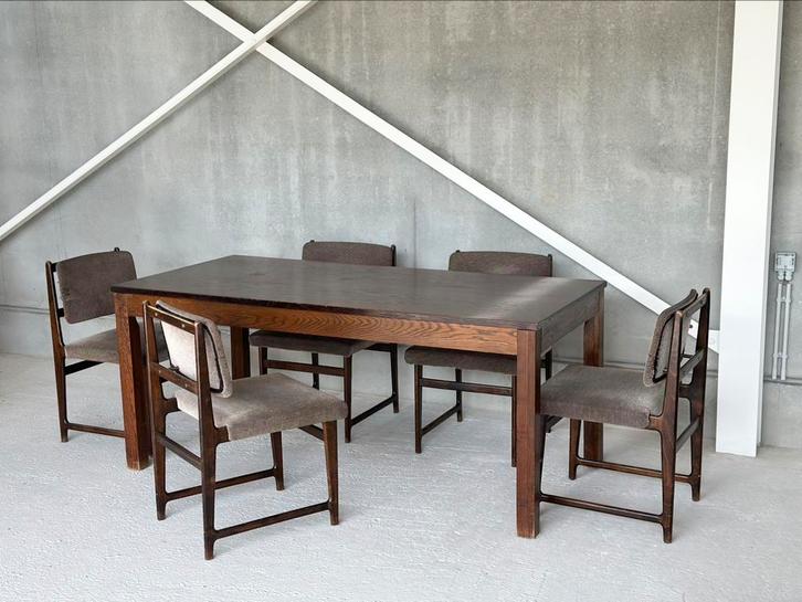 Eetkamerset Scandinavisch, Antiek en Kunst, Antiek | Meubels | Tafels, Ophalen