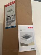 VELUX ZIU muggengaas platdakvenster 120x90cm wit, Ophalen, 80 tot 120 cm, Overige typen, Nieuw