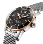 Breitling Superocean B20 44 roze goud NIEUW, Ophalen, Staal, Breitling, Polshorloge