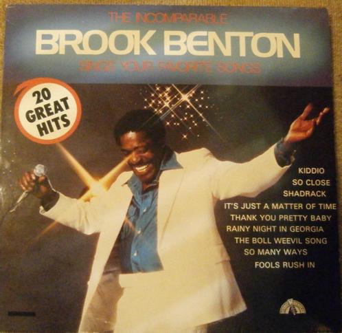 The Incomparable Brook Benton Sings Your Favorite Songs - Lp, Cd's en Dvd's, Vinyl | R&B en Soul, Zo goed als nieuw, Soul of Nu Soul