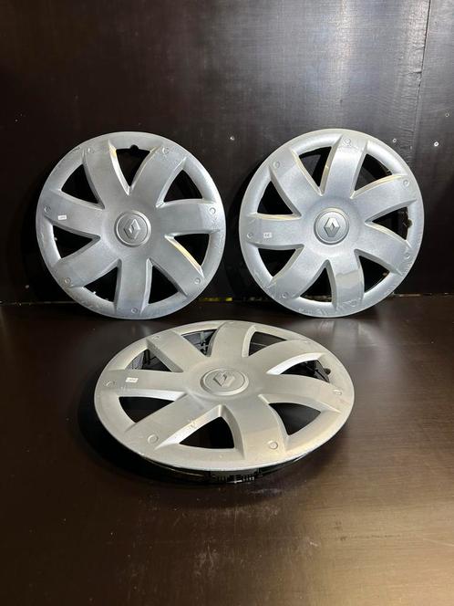 3 Renault clio Megane scenic twingo modus Zoé 15 wieldoppen, Auto diversen, Wieldoppen, Gebruikt, Ophalen of Verzenden