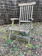 chaise longue de jardin, Jardin & Terrasse, Ajustable, Utilisé, Enlèvement ou Envoi, Bois de teck