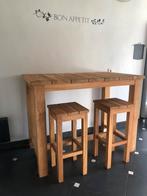 Teak bartafel, Ophalen, Zo goed als nieuw
