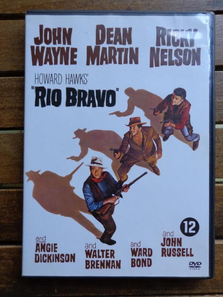 )))  Rio Bravo // John Wayne / Howard Hawks   (((, CD & DVD, DVD | Aventure, Comme neuf, À partir de 12 ans, Enlèvement ou Envoi