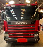 Scania kraanvrachtwagen (Effer met jib tot 19m), Autos, Camions, Boîte manuelle, Diesel, Tissu, Achat