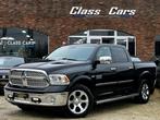 Dodge RAM 5.7 LARAMIE LPG TVA/BTW RADARS MET ZONNEDAK, Auto's, Automaat, Zwart, Leder, Bedrijf