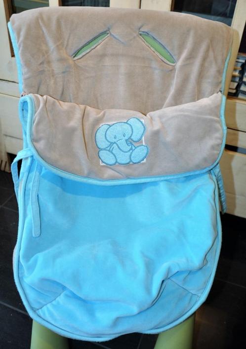 Slaapzakje/nestzakje winter en luiertas met olifantje, Kinderen en Baby's, Dekens, Slaapzakjes en Inbakerproducten, Zo goed als nieuw