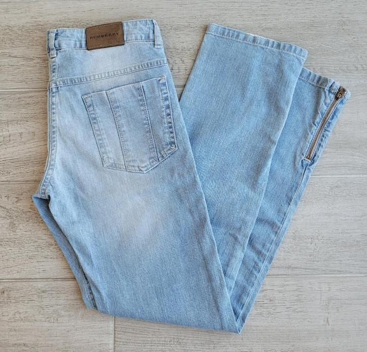 Jean Burberry - taille 152 (état neuf !), Enfants & Bébés, Vêtements enfant | Taille 152, Comme neuf, Fille, Pantalon, Enlèvement ou Envoi