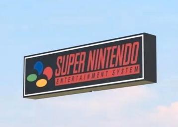 Super Nintendo Ledlamp. beschikbaar voor biedingen