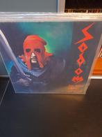 lp - sodom - in the sign of evil - devil's game dg 001 1985, Cd's en Dvd's, Ophalen of Verzenden, Gebruikt