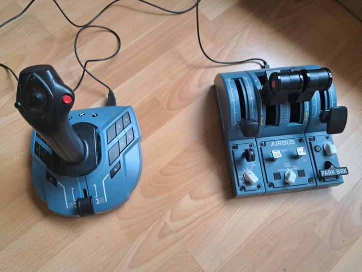 Thrustmaster TCA Captain pack X airbus Edition voor xbox pc, Computers en Software, Joysticks, Zo goed als nieuw, Ophalen
