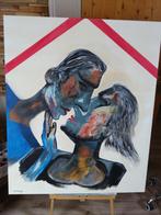 Acrielverf schilderij, Antiek en Kunst, Kunst | Schilderijen | Modern, Ophalen