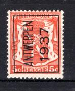 PRE323A MNH** 1937 - ANTWERPEN 1937, Postzegels en Munten, Verzenden