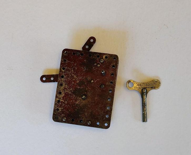 MECCANO VEERMOTOR 1A, Antiek en Kunst, Antiek | Speelgoed, Ophalen of Verzenden