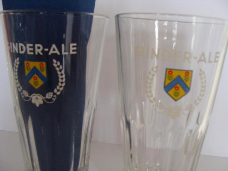 verre à bière Ginder-Ale , verre Riva Royal, neuf, vintage, Verzamelen, Biermerken, Nieuw, Glas of Glazen, Overige merken, Ophalen of Verzenden