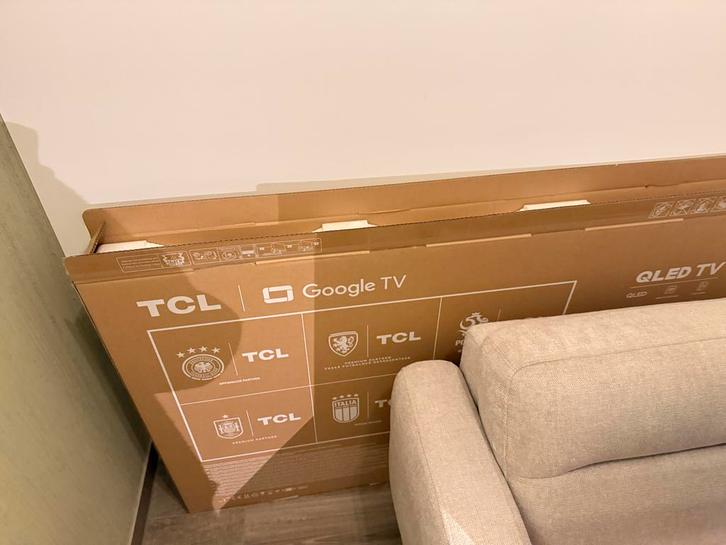 TCL 55T8C, TV, Hi-fi & Vidéo, Télévisions, QLED, 100 cm ou plus, Autres marques, Smart TV, Enlèvement