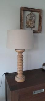 Lamp met kap., Ophalen, Zo goed als nieuw, Hout, 50 tot 75 cm
