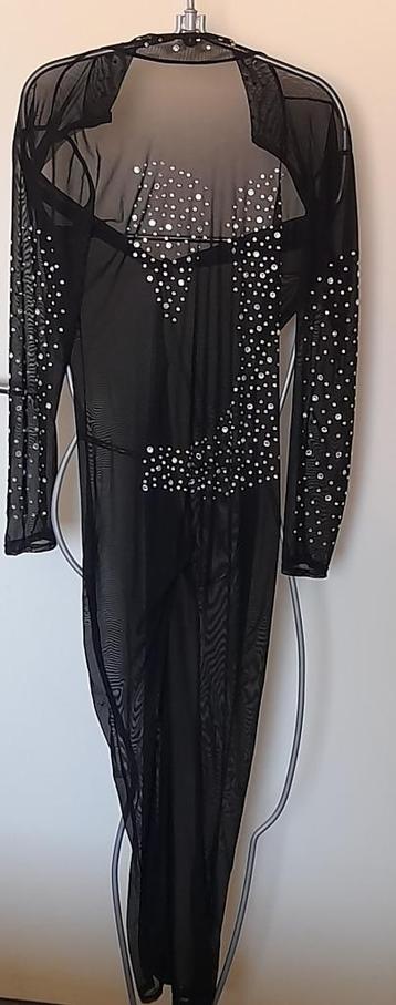 Catsuit met diamantjes ! beschikbaar voor biedingen