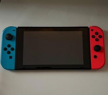 Nintendo Switch + spellen & meer, zoals nieuw, krasvrij, Switch 2019 Upgrade, Comme neuf, Avec 3 manettes ou plus, Enlèvement