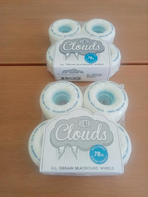 Skateboard wielen  RICTA CLOUDS 56mm 78A NIEUW, Sport en Fitness, Skateboarden, Nieuw, Skateboard, Ophalen of Verzenden